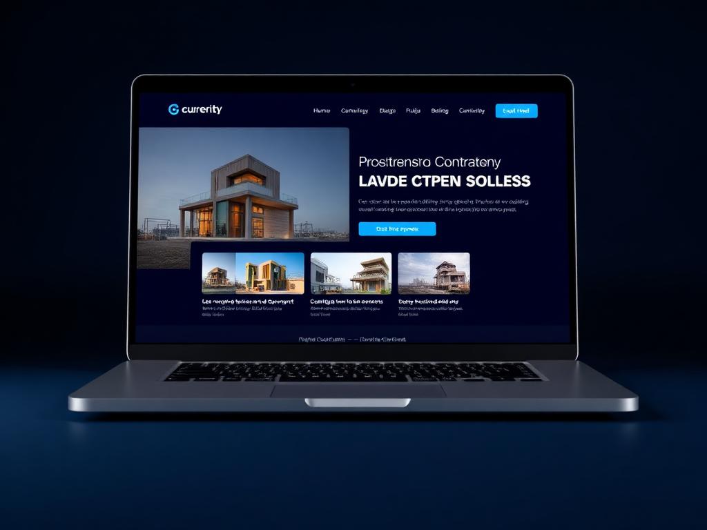 Ridgeline Build (Demo) website design by PeakWeb